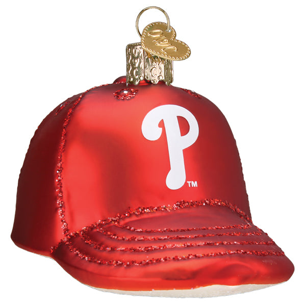 Phillies Baseball Cap Ornament
