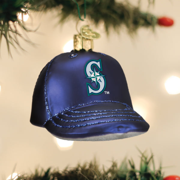Seattle Mariners Baseball Cap Ornament