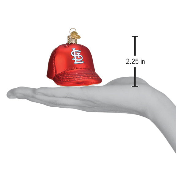 Cardinals Baseball Cap Ornament
