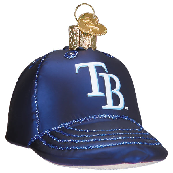 Rays Baseball Cap Ornament