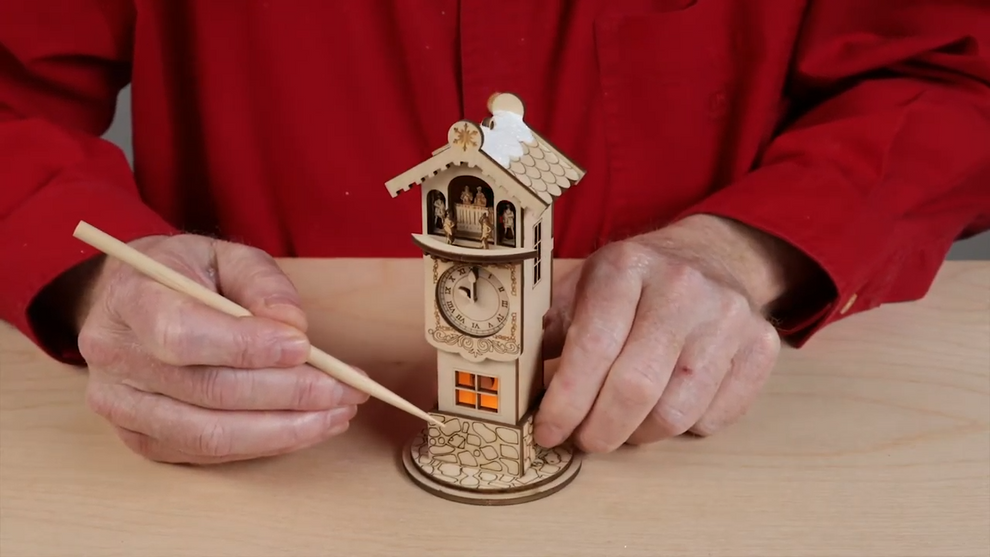 Ginger Clock Tower Ornament – Old World Christmas