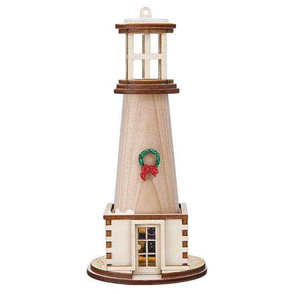 Holiday Lighthouse Ornament - Thumbnail 2