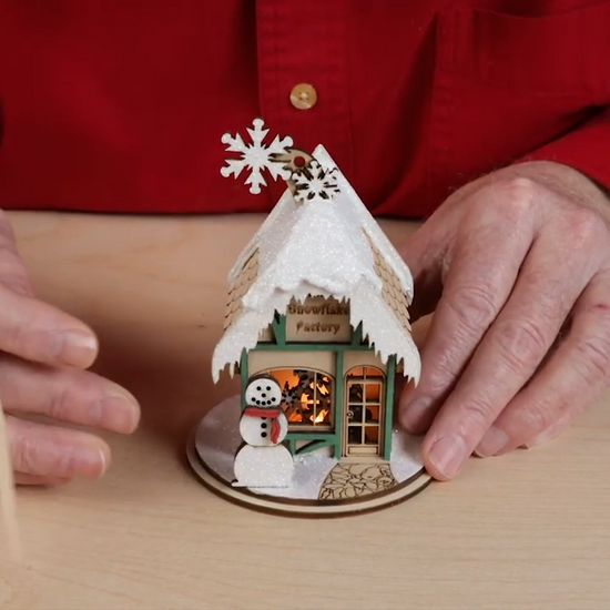 Santa's Snowflake Factory – Old World Christmas