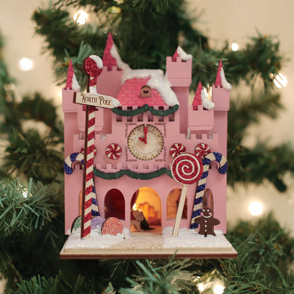 Santa's Magic Castle Ornament