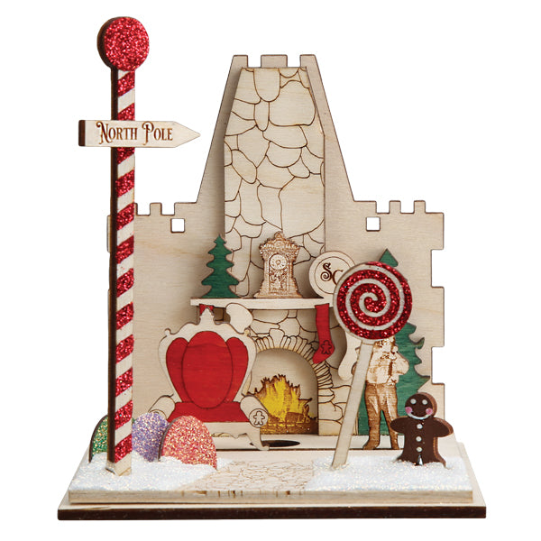 Santa's Magic Castle Ornament