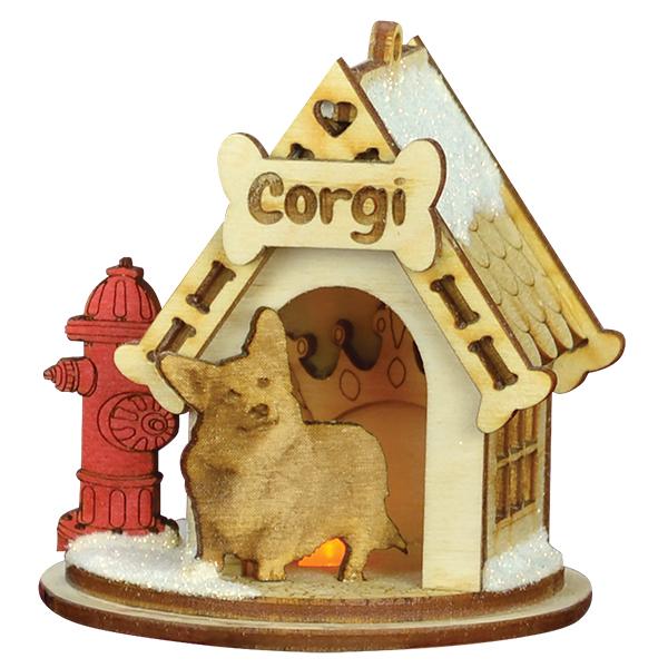 Corgi-K9117 Ornament