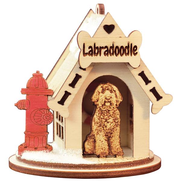 Labradoodle-K9120 Ornament