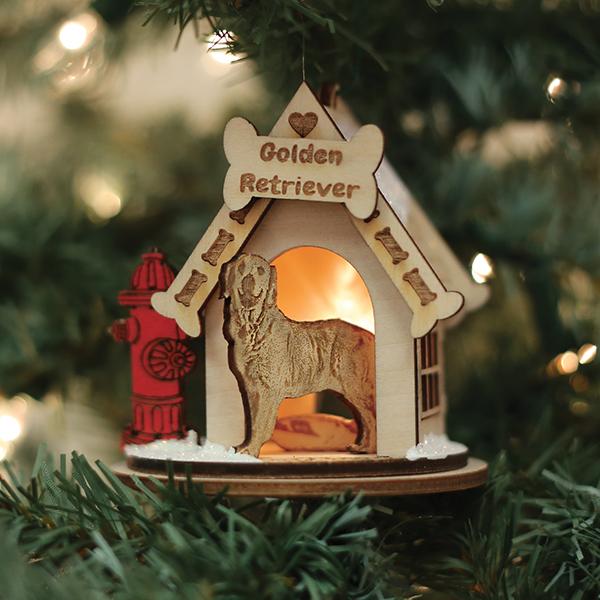 Golden Retriever Ornament