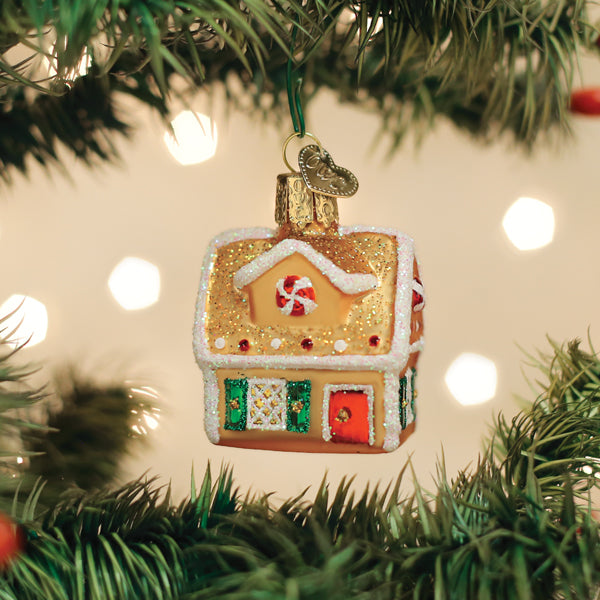 Mini Gingerbread House Ornament – Old World Christmas