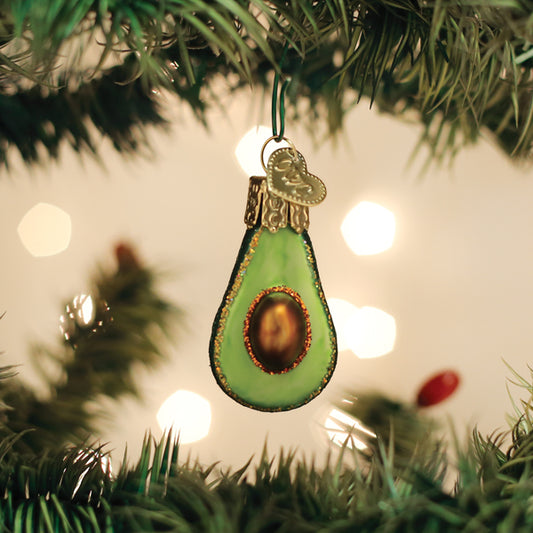 Mini Avocado Ornament