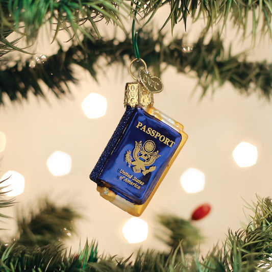 Mini Passport Ornament