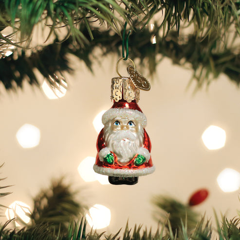 Mini Santa Ornament – Old World Christmas